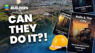 Taxi your way to victory - Builders - Episode 1 - Cities Skylines