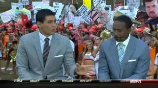 Paul Finebaum owned, educated & ignored by Desmond Howard & GD cast