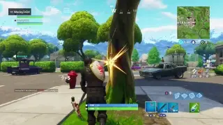 Trolling with the new Shopping cart in Fortnite Battle Royal