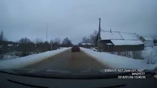 дорога Кинешма - Вичуга - Приволжск - Кострома - Ярославль, январь 2018