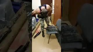 скручивание лопат на время