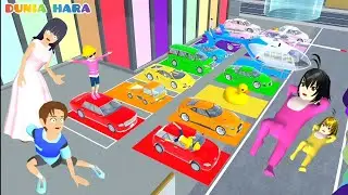 Huh Mio is missing 😱 Yuta is looking for the Rainbow Car 🌈 Open the door of the Yakuza kid | Saku...