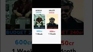 Jawan V's Jailer Movie Box Office Collection 