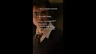 Ranking Harry's sassiest moments #HarryPotter