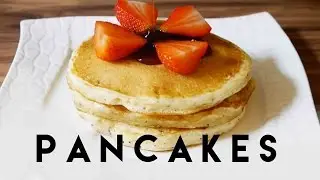 Erdbeer Mohn Buttermilch Pancakes