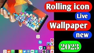 rolling icon launcher for android  / Best launcher for android / 2022
