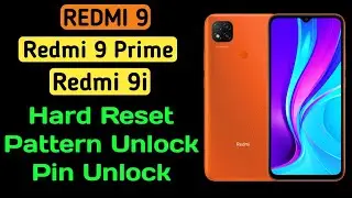 Redmi 9 hard reset, forgot password , screen lock , pin, pattern, hard reset