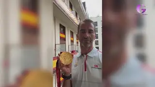 Este martes aterriza la medalla