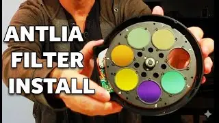 ZWO Filter Wheel Installation with Antlia Filters