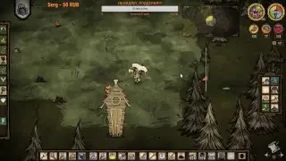 Прямая трансляция Don't starve together донт став за робота  WX78