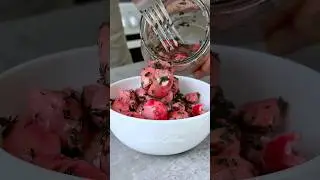 Chopped radish