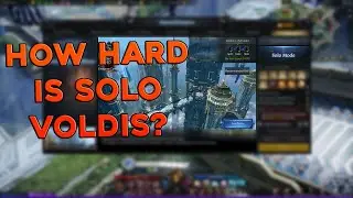 Trying Out Solo Raids - 1600 vs Ivory Tower(Voldis) | Lost Ark