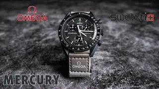 Moon Swatch Mercury | an Omega speedmaster but there is a catch!