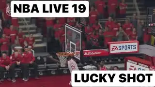 NBA LIVE 19 LUCKY SHOT OVER THE BACKBOARD