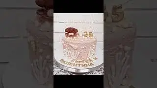 торт на 35 лет свадьбы,  торт на жемчужную свадьбу