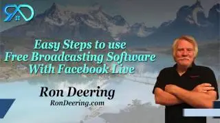 Easy Steps to use Free Broadcasting Software With Facebook Live