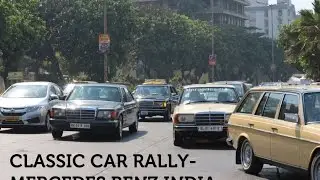 Classic cars in mumbai, Mercedes benz India classic car rally 2016 by AUTOCAR