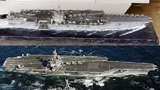 USS Enterprise  model VS original
