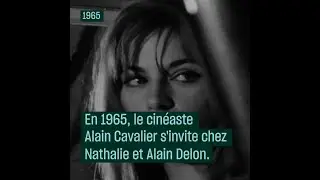 1965:  chez Alain Delon et Nathalie Delon | Archive INA - #CulturePrime