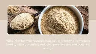 Benefits of Maca Root For Men's Sexual Health