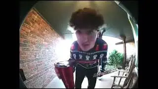 drinking the coldest water bottle