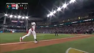 W.B.C. 2023 (Semifinals): Cedric Mullins Home Run (World Feed Version & FS1 Version)