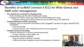 Using iccMAX for HDR color management - Max Derhak (Onyx Graphics)