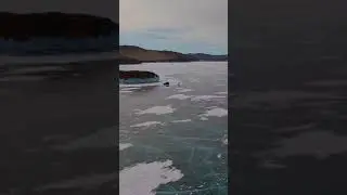 На коньках по Байкалу 👍👍👍☀️❄️
