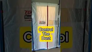 ZipWall Control the Dust: Bathroom Remodel