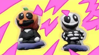 Как слепить скида и пампа из фрайдей найт фанкин! (фнф)