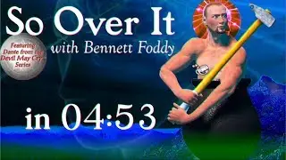 Getting Over It with Bennett Foddy in 04:53 (So Over It run) 🥤