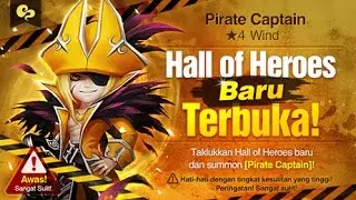 HOH WIND PIRATE CAPTAIN B1 - B6 SUMMONERS WAR