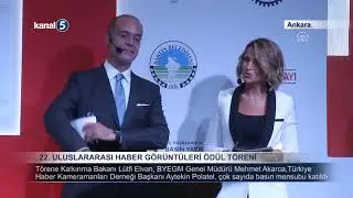 22. ULUSLARARASI HABER GÖRÜNTÜLERİ ÖDÜL TÖRENİ
