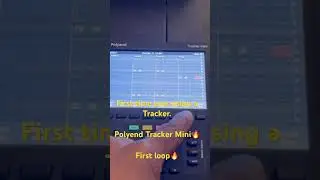 Polyend tracker mini hip hop