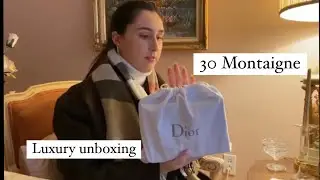 Unboxing the Icon: DIOR 30 Montaigne Leather Bag