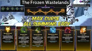 The Frozen Wastelands Max Curse/Hardest Difficulty, Fast Easy (Soulstone Survivors) no commentary