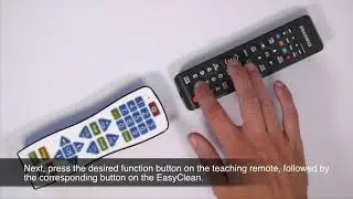 How to program the PC100 EasyClean remote by Continu.us