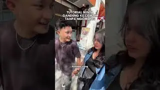 Tutorial minta gandeng ke cowo #tomikeke