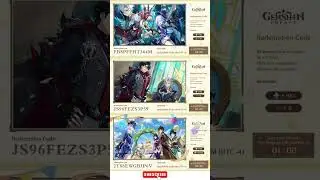 Genshin Impact v4.1 Fontaine Redeem Code