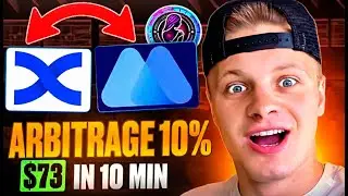 Crypto Arbitrage: $73 in 10 Minutes With ZERO Risk! (10% Spread)