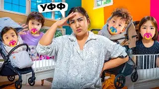 4 БӨПЕ🍼АСЫРАП👩‍🍼АЛДЫМ😱МИНИ ФИЛЬМ🎥ТОМИКОШ/КӨЗАЙЫМ/ЖАСМИН/АЛИКОШ 