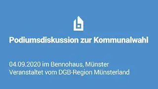 Kommunalwahl 2020 in Münster: Livestream mit OB-Kandidaten | Ostviertel