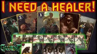 Gwent | I need a healer! Flaminica, Havfrue Singer, Artis, Svalblod and Melusine Self wound deck!