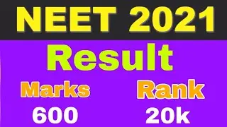 NEET CUTOFF 2021 Category Wise