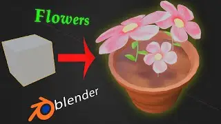 Create a Flower Pot in Blender in 4 Minutes!