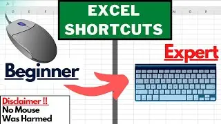 Excel Shortcuts Only EXPERTS Use !! | Keyboard Shortcut Keys