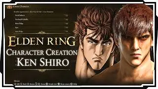 Elden Ring Anime Character Creation ⎣ Kenshiro Hokuto no Ken ⎤