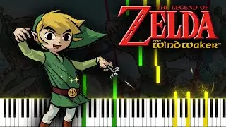 Aryll's Theme - The Legend of Zelda: The Wind Waker | Piano Tutorial [MIDI File]