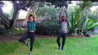 Moviéndonos con gratitud (un ejercicio de yoga para niños)