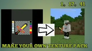 How to make your own texture pack for mcpe 1.17+‖Make your on texture pack on minecraft